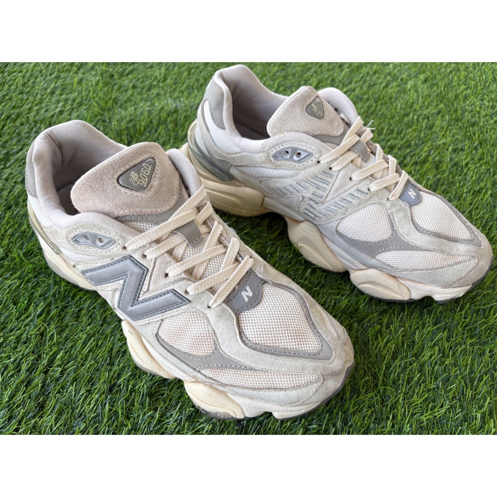 New Balance 9060 Sea Salt White Grey U9060ECA Mens 9.5 Womens 11 Sneakers